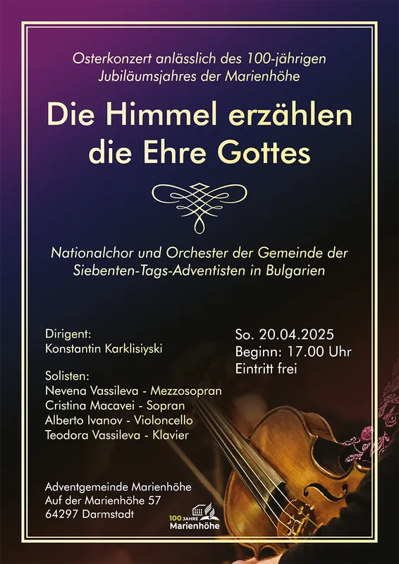2025 04 20 Osterkonzert Flyer