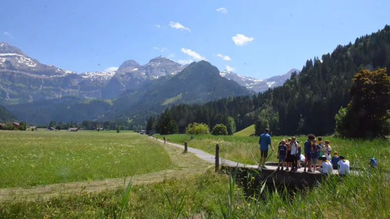 Schweizer Berge hautnah.