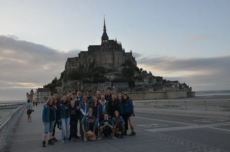 Sightseeing in Saint Michel.